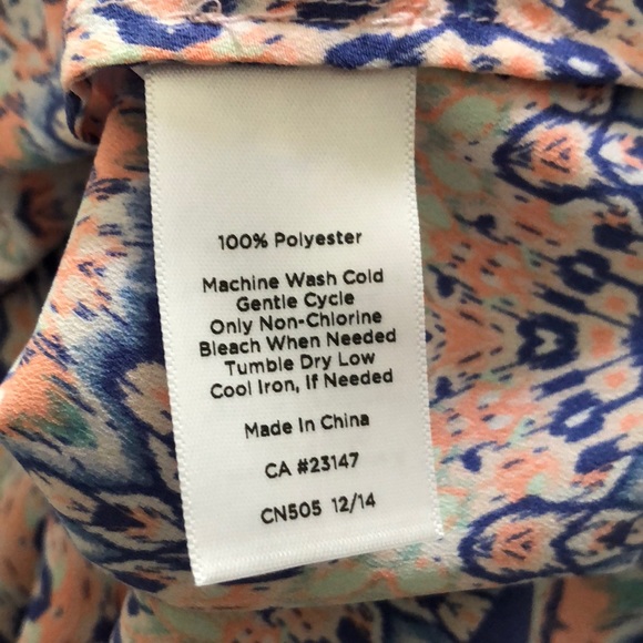 NWT Talbots Boho Sleeveless Top🌸💜 - Picture 7 of 7